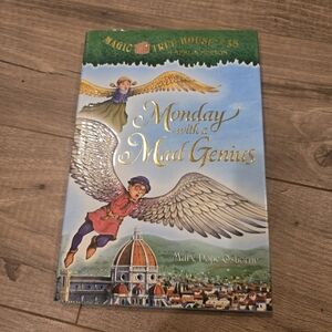 Magic Tree House Book #38 Merlin Mission Monday with a Mad Genius Hardcover Book